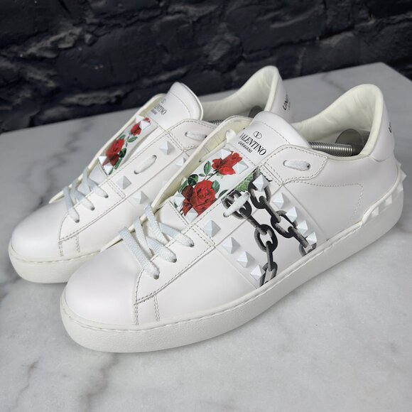 VALENTINO GARAVANI X UNDERCOVER JUN TAKAHASHI Rockstud Sneaker sz 40.5 10.5 US - Picture 9 of 17